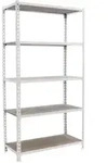 Proregal Schwerlastregal, Wei&szlig;, Metall, Rechteckig, 90x180x40 cm, Freizeit,