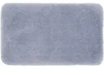 Badteppich, Silber, Textil, 120x70 cm, Badtextilien, Badematten
