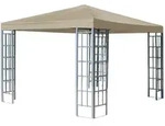 Quick Star Aluoptik, Beige, Metall, 300x256x300 cm, Sonnen- & Sichtschutz,...