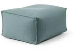 Mokebo Outdoor, Blau, Textil, 60x35x50 cm, Oeko-Tex&reg;, Wohnzimmer, Hocker, Poufs