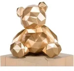 Kunstloft Skulptur, Gold, Stein, 2.5x28x23 cm, Dekoration, Skulpturen &...