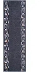 Tapiso Teppichl&auml;ufer, Hellgrau, Textil, Ethno, Rechteckig, 67x700 cm, Teppiche...