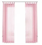 Gardinenbox.eu Schlaufengardinen, Rosa, Textil, 140x225 cm, Oeko-Tex&reg; Standard...