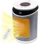 Klamer Heizl&uuml;fter, Wei&szlig;, Kunststoff, 2,000 W, 17x29.5x17 cm, Freizeit, Heizen &