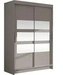 Mirjan24 Kleiderschrank, Kaschmir, Holzwerkstoff, Rechteckig, 120x200x58 cm,