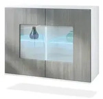 Vladon Kommode, Anthrazit, Holzwerkstoff, 92.5x73.5x35 cm, Wohnzimmer, Kommoden...