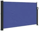 furnicato Seitenmarkise, Blau, Textil, Rechteckig, 600x120x600 cm, Sonnen- &