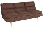 MCW Schlafsofa, Braun, Textil, 180x90x110 cm, Wohnzimmer, Sofas & Couches,