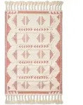 Homescapes Kelim-Teppich, Rosa, Textil, Ethno, Rechteckig, 120x170 cm, Teppiche...