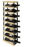 Proregal Weinregal, Natur, Holz, Kiefer, Rechteckig, 12.5x82.5x24.5 cm,...