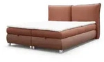 Fun M&ouml;bel Boxbett, Rotbraun, Textil, 120x200 cm, Schlafzimmer, Betten,