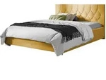Mirjan24 Polsterbett, Gelb, Holz, 140x200 cm, Schlafzimmer, Betten,...