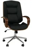 MCW B&uuml;rostuhl, Schwarz, Textil, 61x110x74 cm, Arbeitszimmer, B&uuml;rost&uuml;hle,