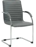 CLP Schwingstuhl, Grau, Metall, 56x95x60 cm, Esszimmer, St&uuml;hle,...
