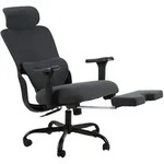 CLP Drehstuhl, Schwarz, Schwarz, Kunststoff, 69x126x70 cm, Arbeitszimmer,