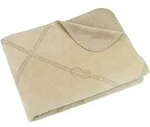 Zollner Kuscheldecke,, Hellbraun, Naturmaterialien, 150x200 cm, Oeko-Tex&reg;...