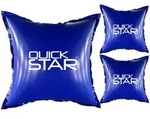 Quick Star Poolkissen, Blau, Kunststoff, Rechteckig, 120x120 cm, Freizeit,...
