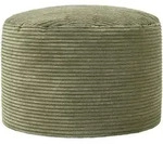 icon Sitzpouf, Salbeigr&uuml;n, Textil, 1-Sitzer, Zylindrisch, 55x35x55 cm,...