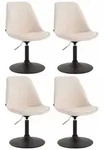 CLP Drehstuhl, Creme, Metall, 48x76x57 cm, Arbeitszimmer, B&uuml;rost&uuml;hle,...