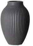 Ritzenhoff Breker Vase, Grau, Keramik, 19 cm, Dekoration, Vasen, Keramikvasen