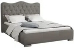 Mirjan24 Polsterbett, Grau, Holz, 140x200 cm, Schlafzimmer, Betten,...