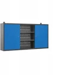 Jan Nowak Werkzeugschrank, Blau, Anthrazit, Metall, 120x60x20 cm, Waschk&uuml;che,