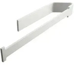 Designfabrik Hamburg K&uuml;chenrollenhalter, Wei&szlig;, Metall, Rechteckig, 31x3.7x6.7...