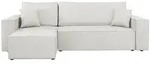 Mirjan24 Ecksofa, Creme, Kunststoff, 4-Sitzer, L-Form, 244x145 cm, Wohnzimmer,...