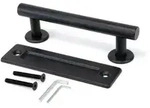 Emuca Griff, Schwarz, Metall, 4.8x7x24 cm, Schlafzimmer, Kleiderschr&auml;nke,