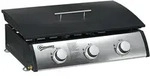 Outsunny Gasgrill, Schwarz, Metall, 47x25x63 cm, Grills & Outdoor-K&uuml;chen, Gasgrills