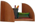 Mid.you Einh&auml;ngeregal Ticaa 901839 Tipsi, Natur, Holz, Buche, massiv, 1 F&auml;cher,