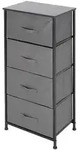 Ml-Design Regal, Grau, Metall, Rechteckig, 30x94x45 cm, Wohnzimmer, Kommoden &