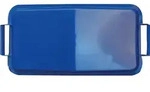 Graf Deckel, Blau, Kunststoff, 27x4.5x55.8 cm, K&uuml;chen, K&uuml;chenausstattung,