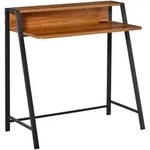 Homcom Schreibtisch,, Walnuss, Kunststoff, 45x85x84 cm, Arbeitszimmer, Schreibtische,