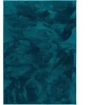 Snapstyle Hochflorteppich, Petrol, Textil, 100x200 cm, Teppiche & B&ouml;den,...
