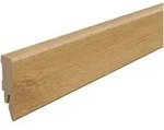 Egger Holzwerkstoffe Sockelleiste Kubische Leiste, Braun, Holzwerkstoff,...