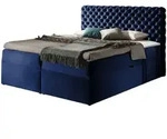 Mirjan24 Boxbett, Dunkelblau, Holz, 160x200 cm, Schlafzimmer, Betten,...