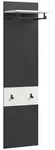 Livetastic Garderobenpaneel, Grau, Wei&szlig;, Holzwerkstoff, 45x165x29 cm, FSC Mix,