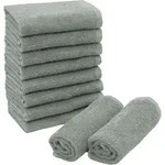 Zollner Seift&uuml;cher,, Hellgrau, Textil, 30x30 cm, Oeko-Tex&reg; Standard 100,