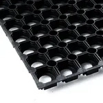 Ivol Gummi, Schwarz, Naturmaterialien, 80x60 cm, Teppiche & B&ouml;den, Fu&szlig; &