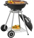 casa.pro Rundgrill, Schwarz, Metall, Rund, 80 cm, Grills & Outdoor-K&uuml;chen,