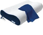 casimum Orthop&auml;disches, Blau, Textil, F&uuml;llung: Viskoelastischer Kern, 30x60...