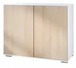Vladon Kommode, Eiche San Remo, Holzwerkstoff, 92.5x75.5x35 cm, Wohnzimmer,...