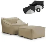 Mokebo Outdoor, Beige, Textil, 80x60x83 cm, Gartenm&ouml;bel, Outdoor-Sitzs&auml;cke