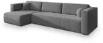 Masseno Ecksofa, Grau, Holz, 5-Sitzer, L-Form,L-Form, 347x148 cm, Wohnzimmer,...