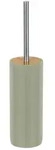 Kleine Wolke Wc-B&uuml;rstengarnitur Kyoto, Gr&uuml;n, Holz, Metall, Bambus, 40 cm,