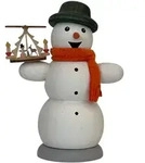 R&auml;ucherfigur, Mehrfarbig, Holz, 6x13x10 cm, Dekoration, Weihnachtsdekoration