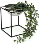 DanDiBo Blumenhocker, Schwarz, Metall, 20x28x20 cm, Wohnzimmer,...