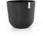 Ecopots Blumentopf, Dunkelgrau, Kunststoff, Beton Optik, Rund, 48.5 cm,...