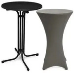 Beautissu Stehtisch, Anthrazit, Metall, Rund, 60x110x60 cm, Esszimmer, Tische,